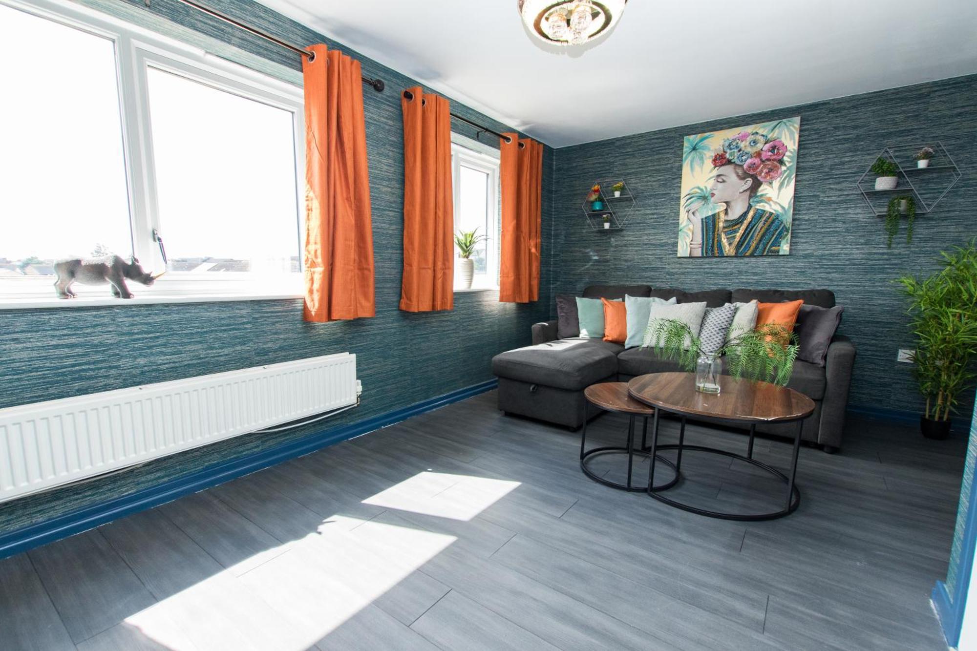 Free Parking 3 Bedroom House In Nottingham Exterior photo