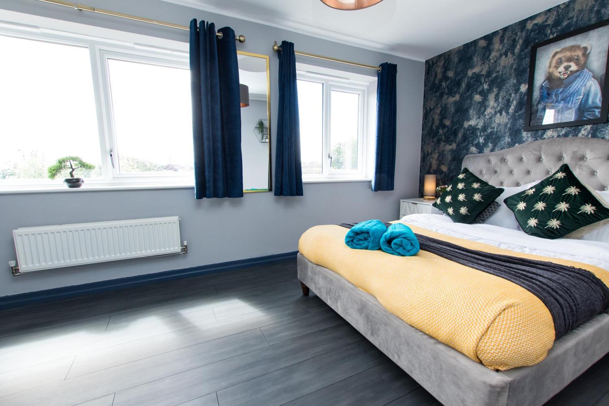 Free Parking 3 Bedroom House In Nottingham Exterior photo